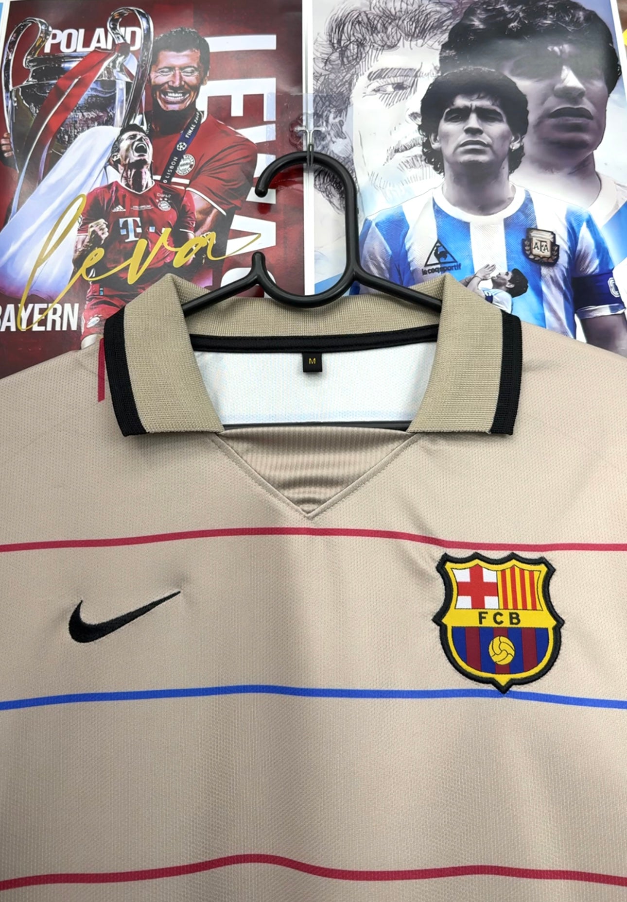 RONALDINHO BARCA 03-04 AWAY KIT