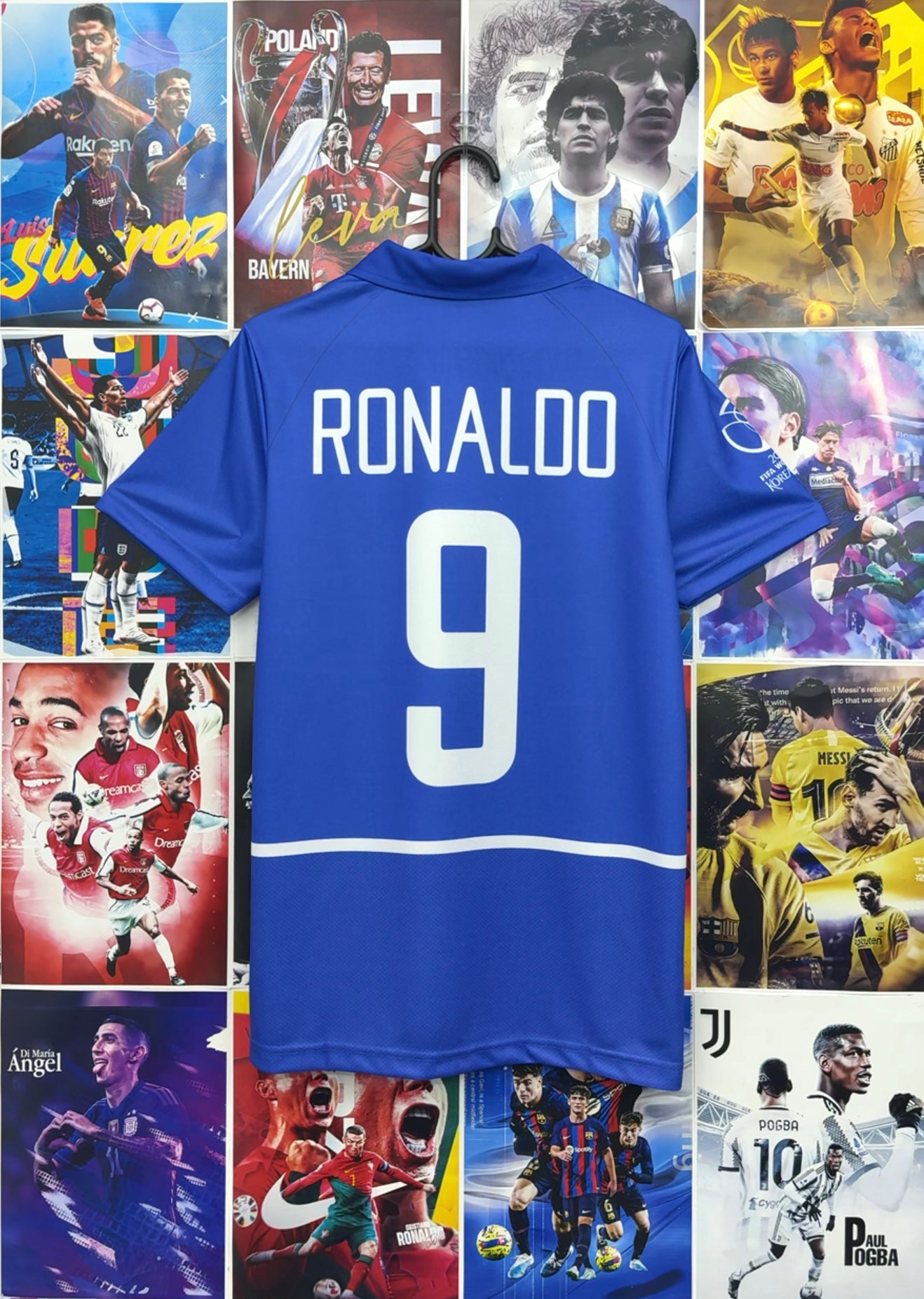 RONALDO BRAZIL 2002 AWAY KIT