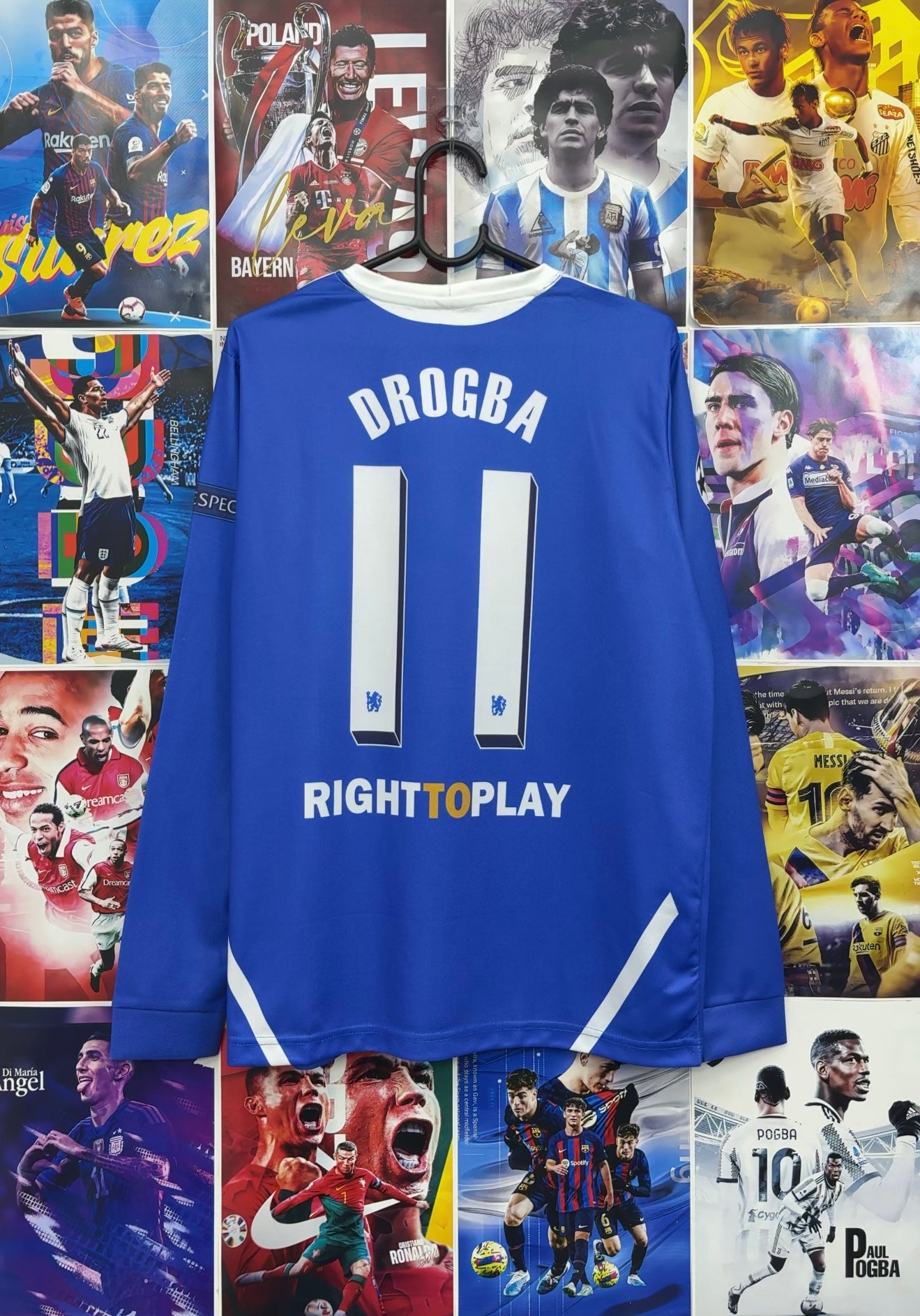DROGBA CHELSEA 11-12 HOME FULL SLEEVE KIT