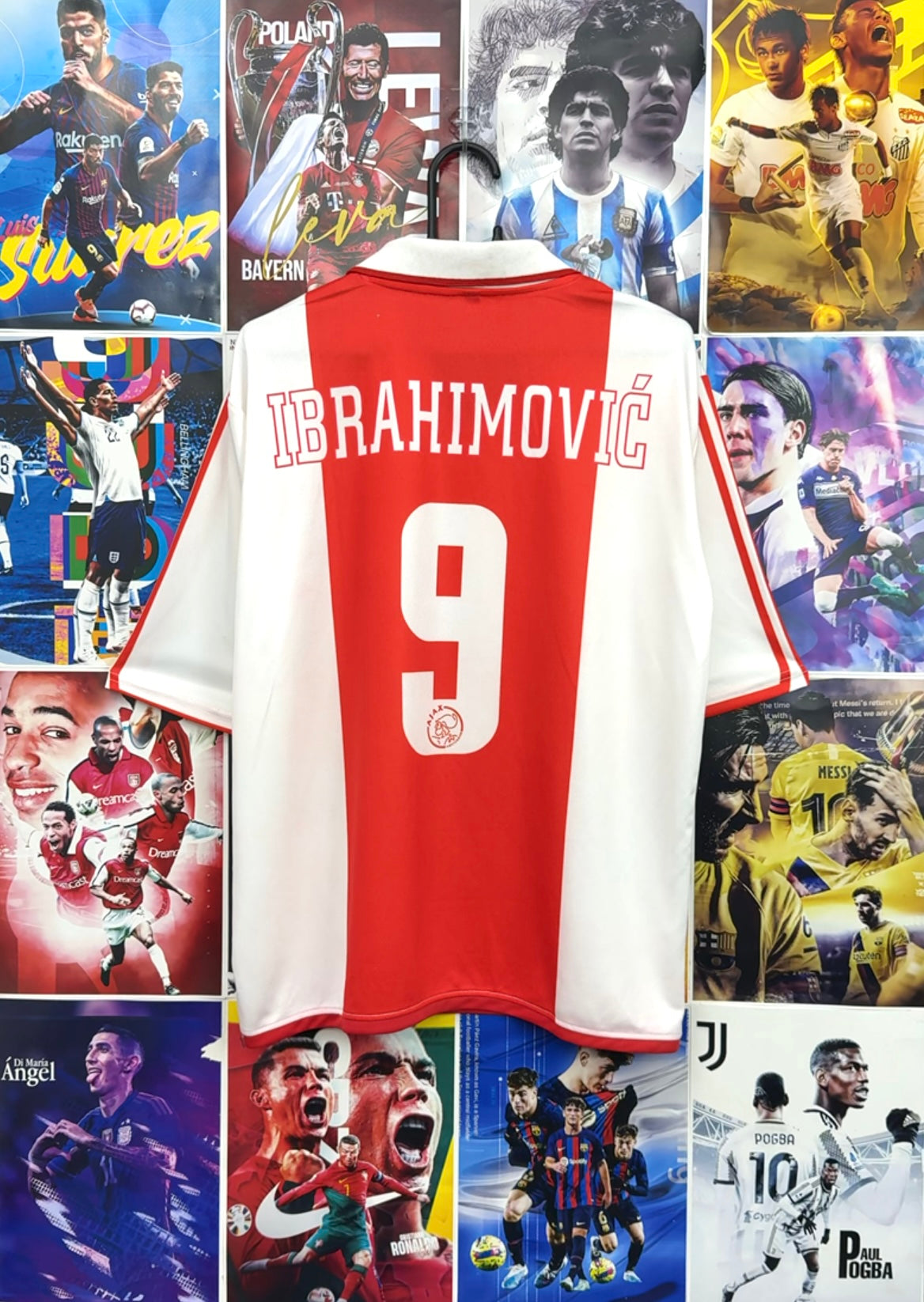 IBRAHIMOVIC AJAX 00-01 HOME OVERSIZED KIT