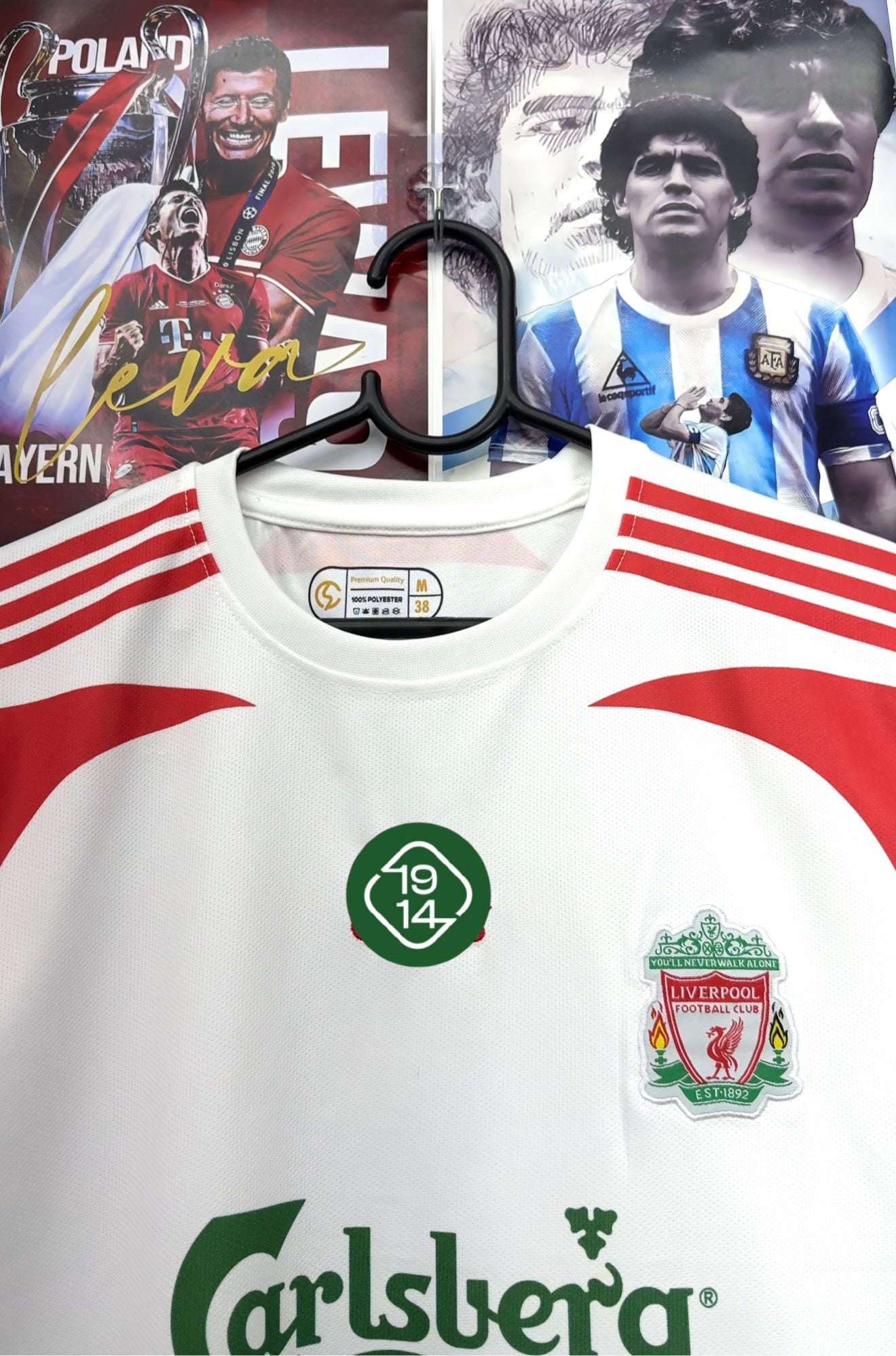 GERRARD LIVERPOOL 07-08 AWAY KIT