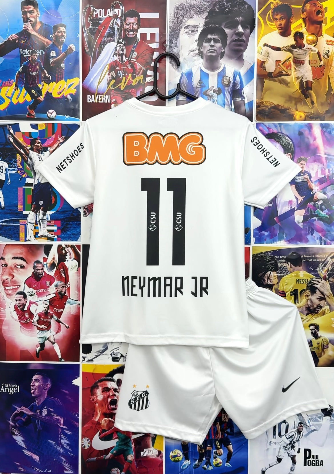 NEYMAR SANTOS 2012 HOME KIDS SET