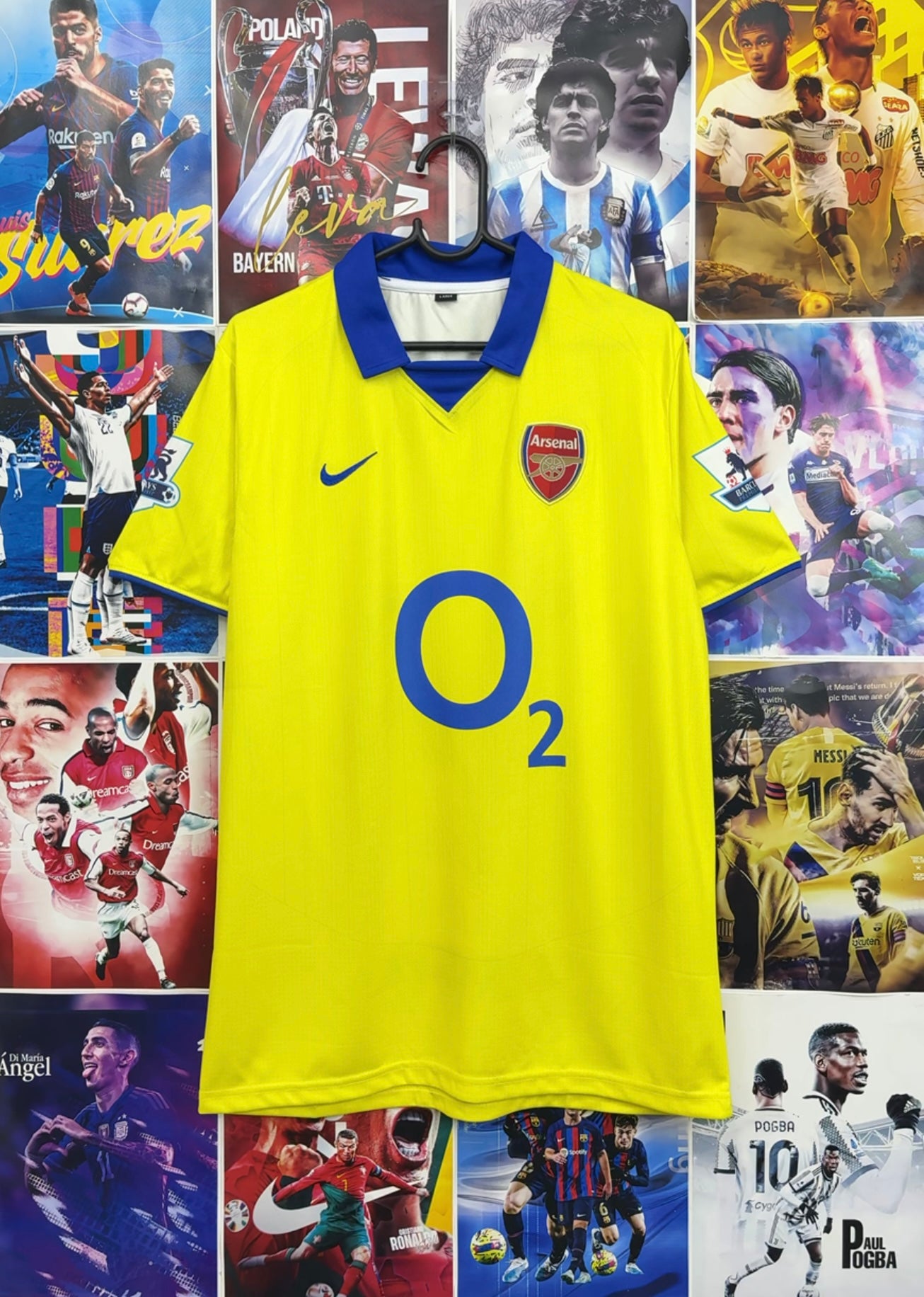 HENRY ARSENAL 03-04 AWAY KIT