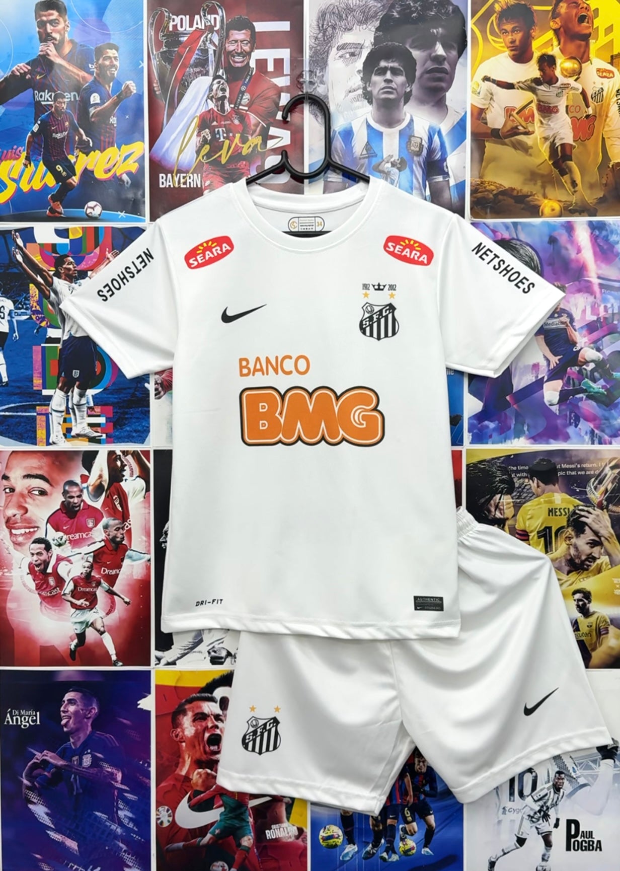 NEYMAR SANTOS 2012 HOME KIDS SET