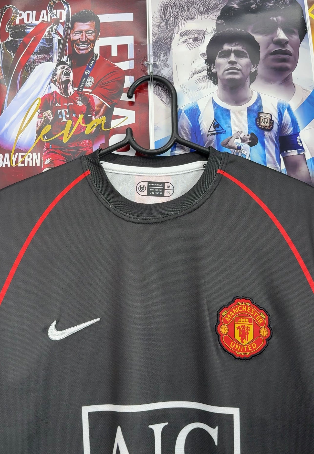 RONALDO MAN UNITED 07-08 AWAY KIT