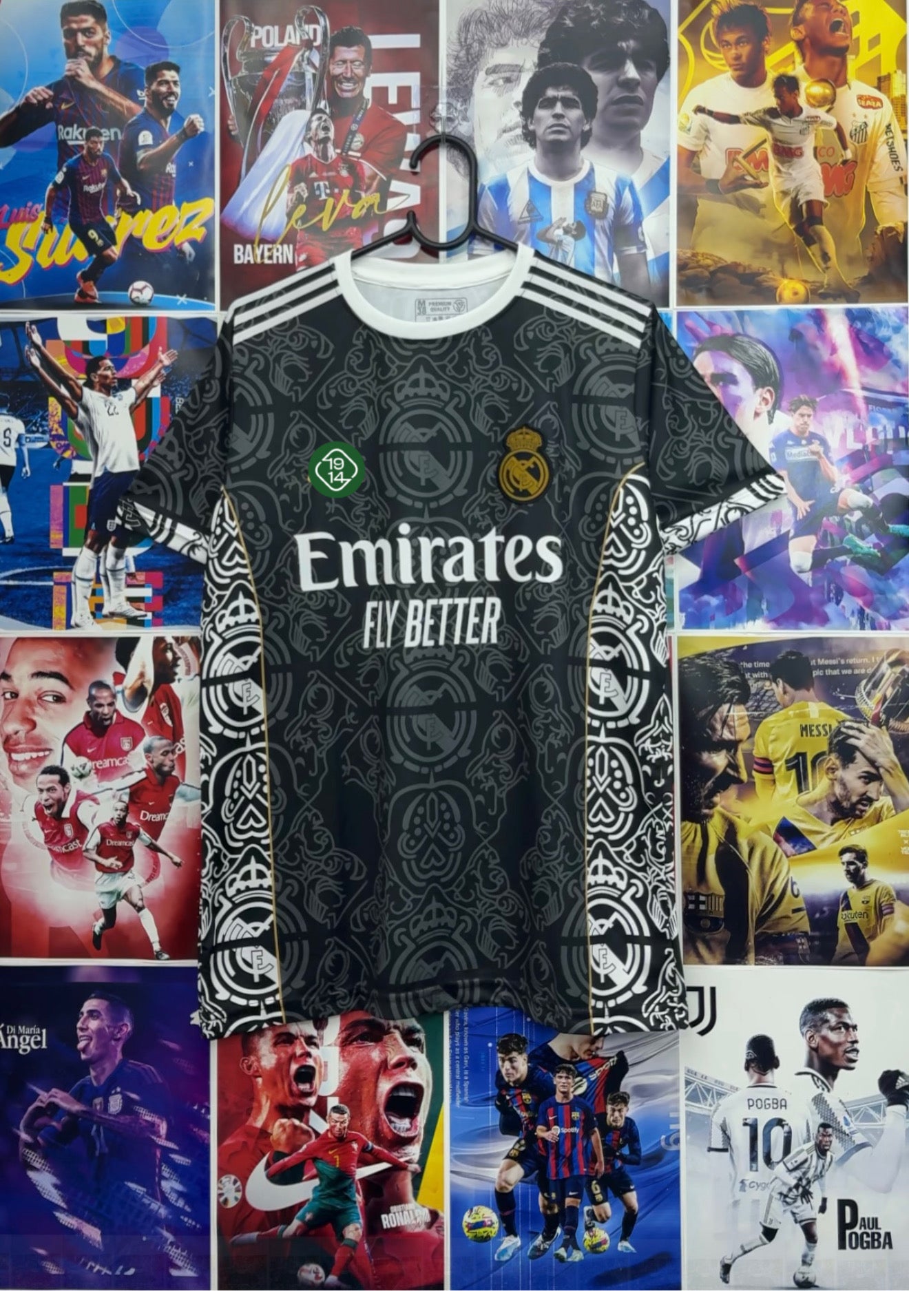 REAL MADRID 2023 BLACK SPECIAL EDITION KIT