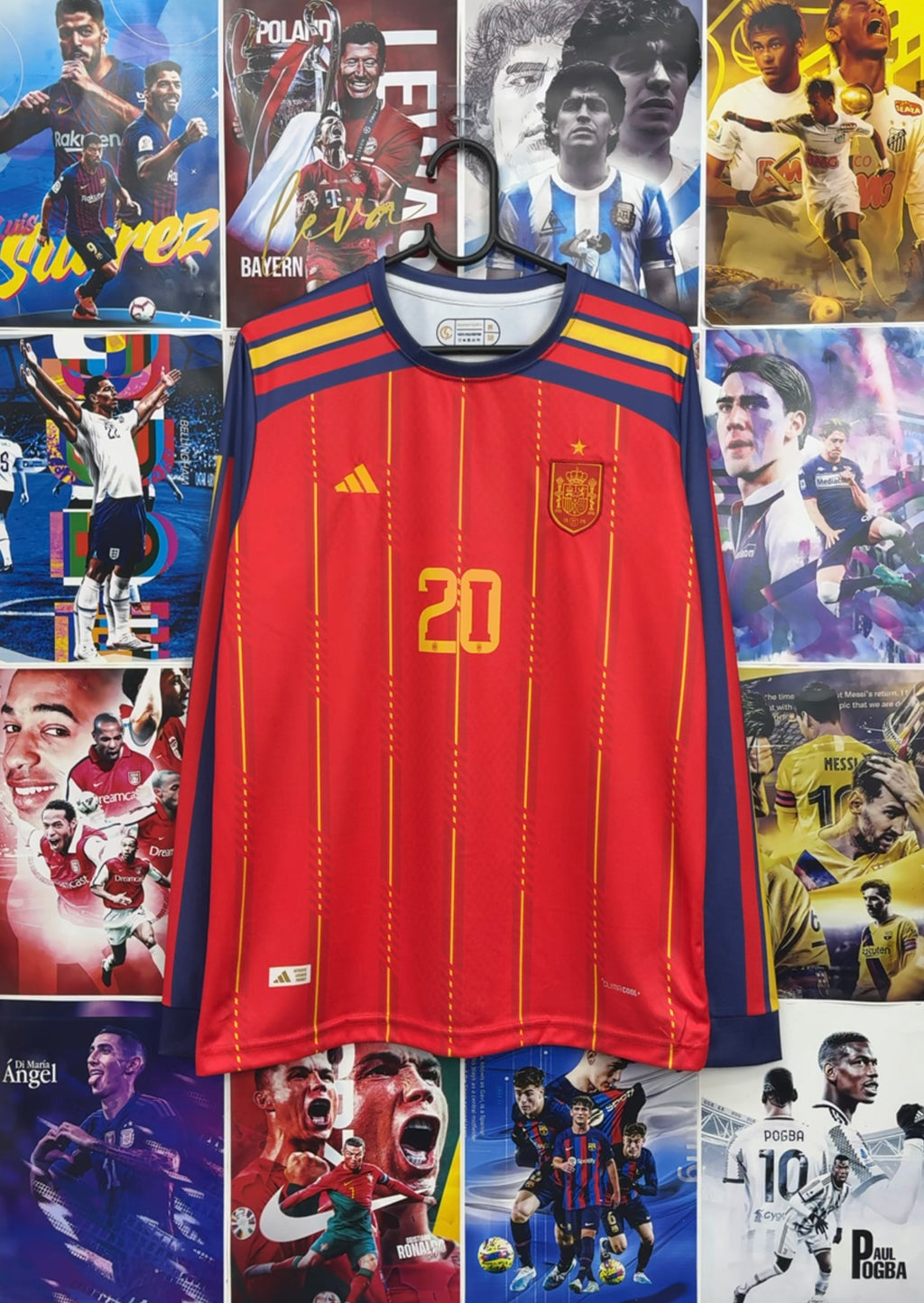 PEDRI SPAIN 2026 WORLD CUP HOME FULL SLEEVE KIT