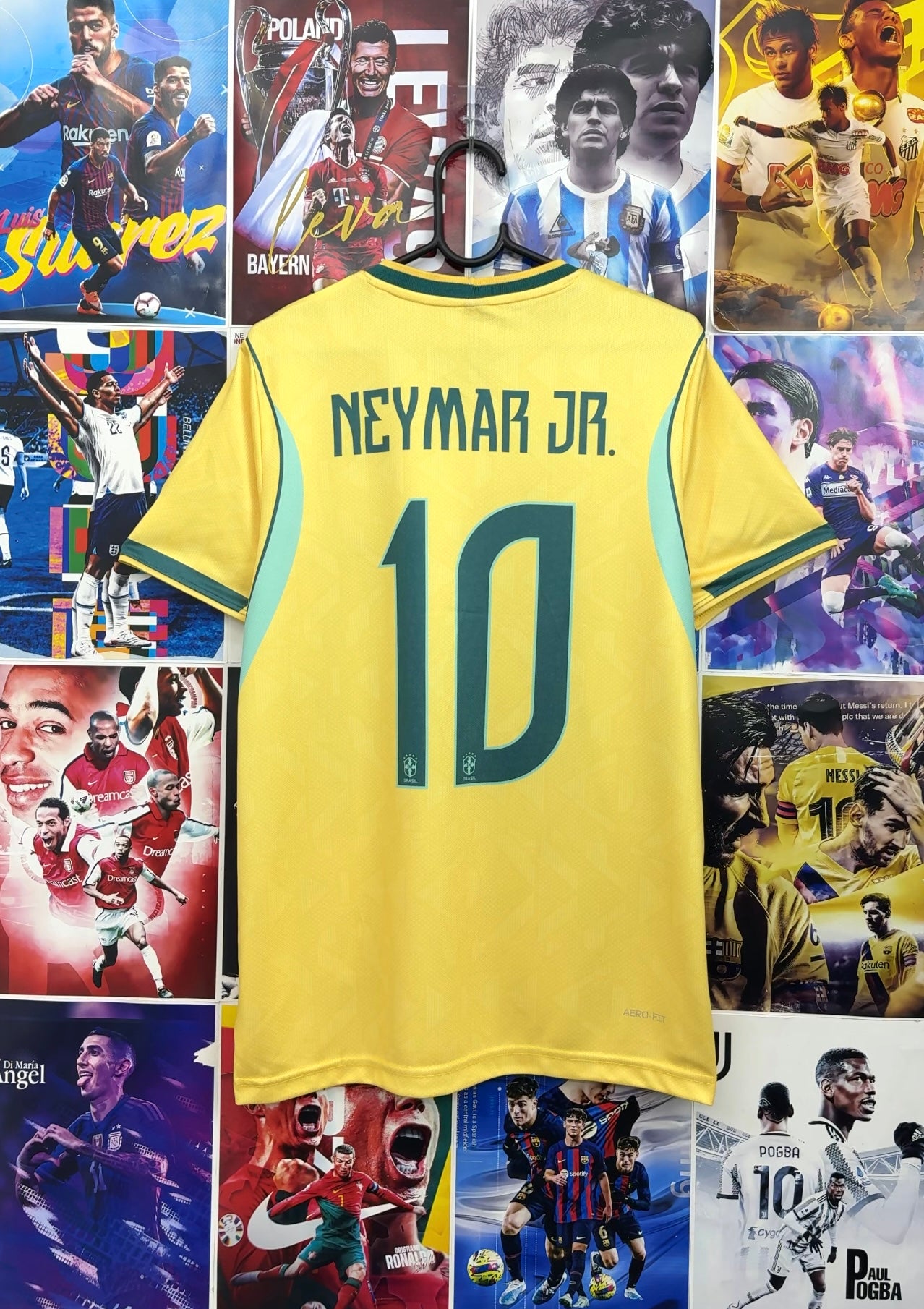 NEYMAR BRAZIL 2026 WORLD CUP HOME KIT