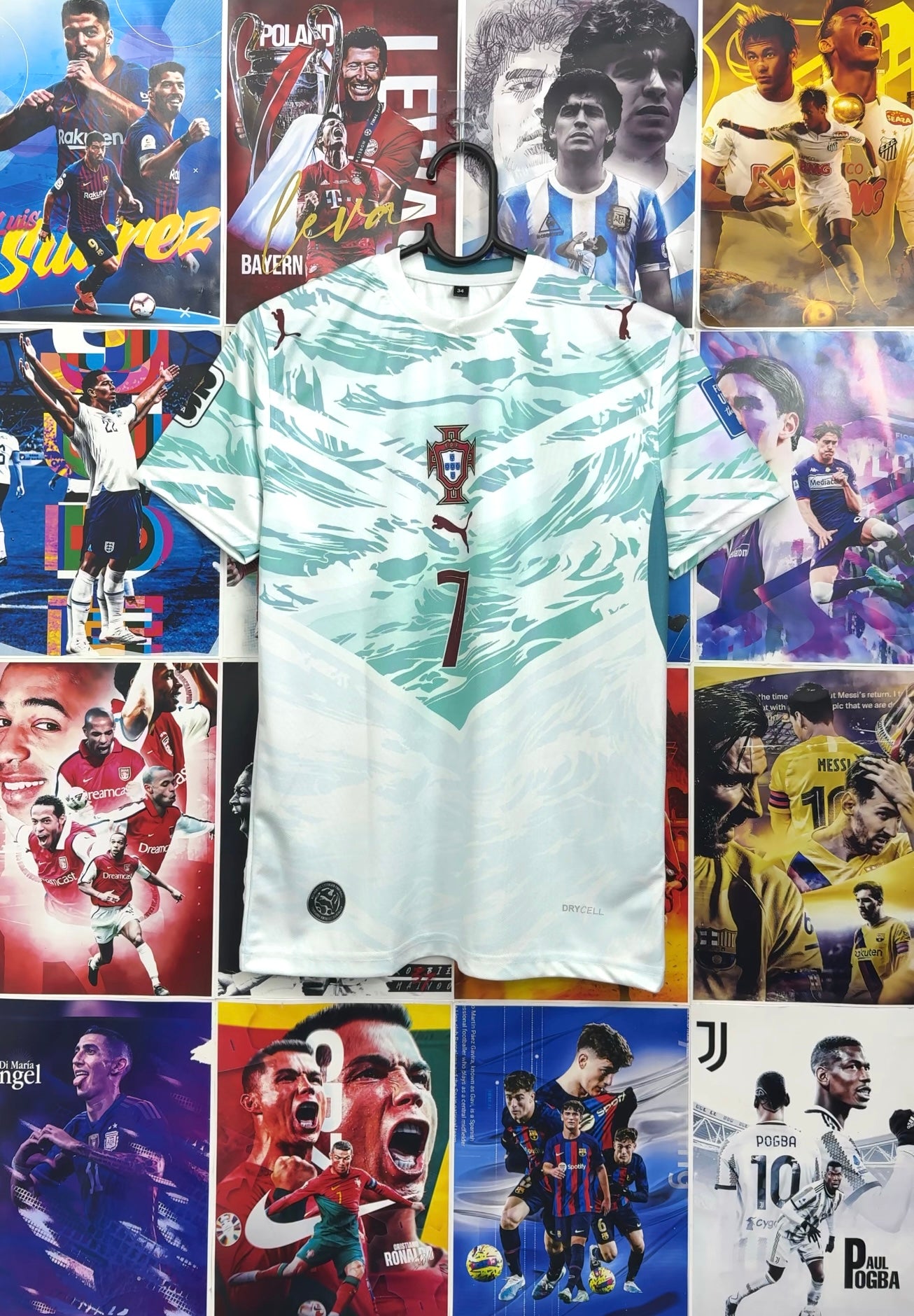 RONALDO PORTUGAL 2026 AWAY KIDS KIT