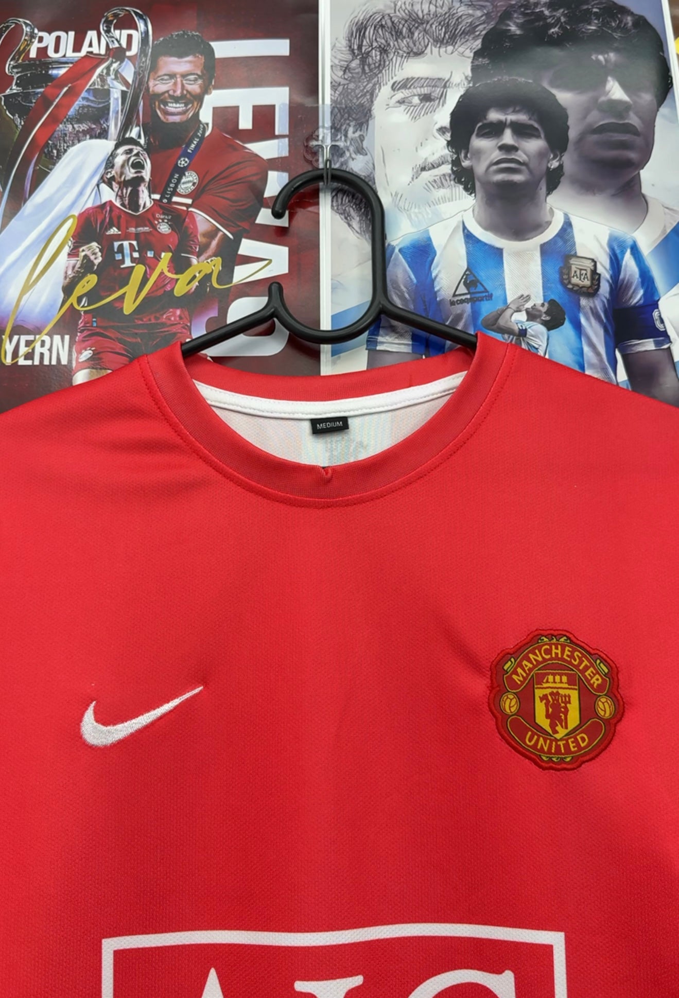 RONALDO MAN UNITED 07-08 HOME FULL SLEEVE KIT