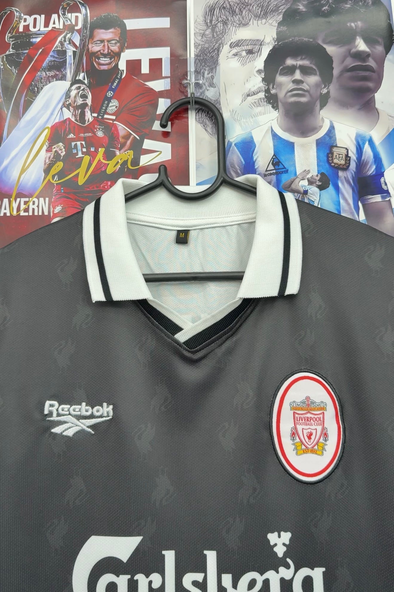 OWEN LIVERPOOL 96-97 AWAY KIT