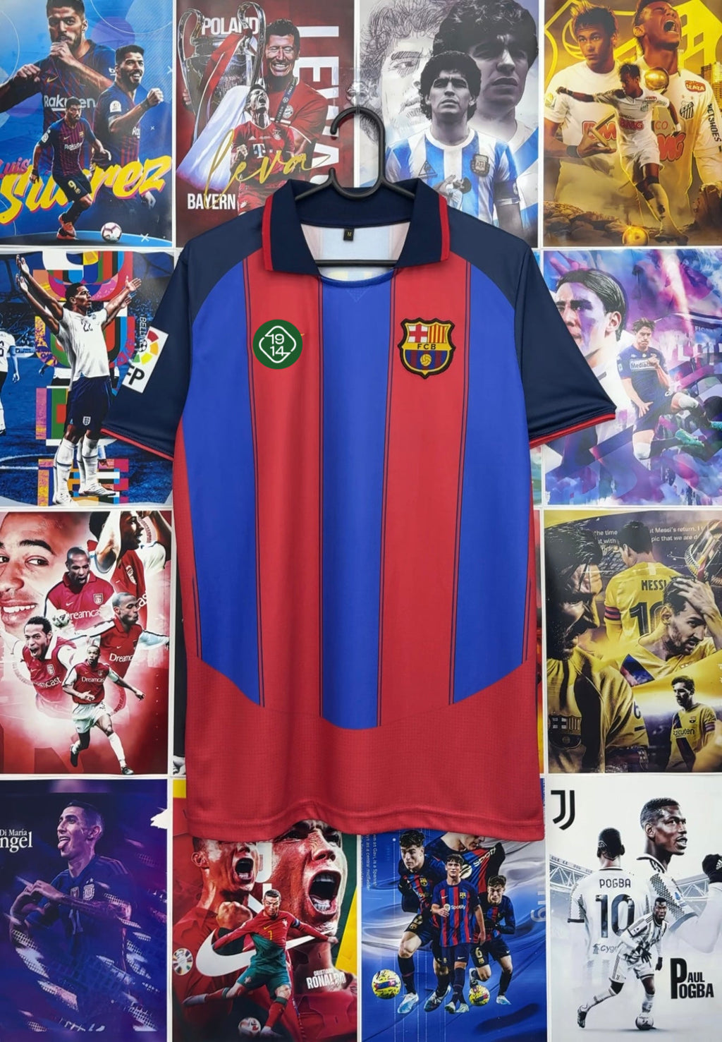 RONALDINHO BARCA 03-04 HOME KIT
