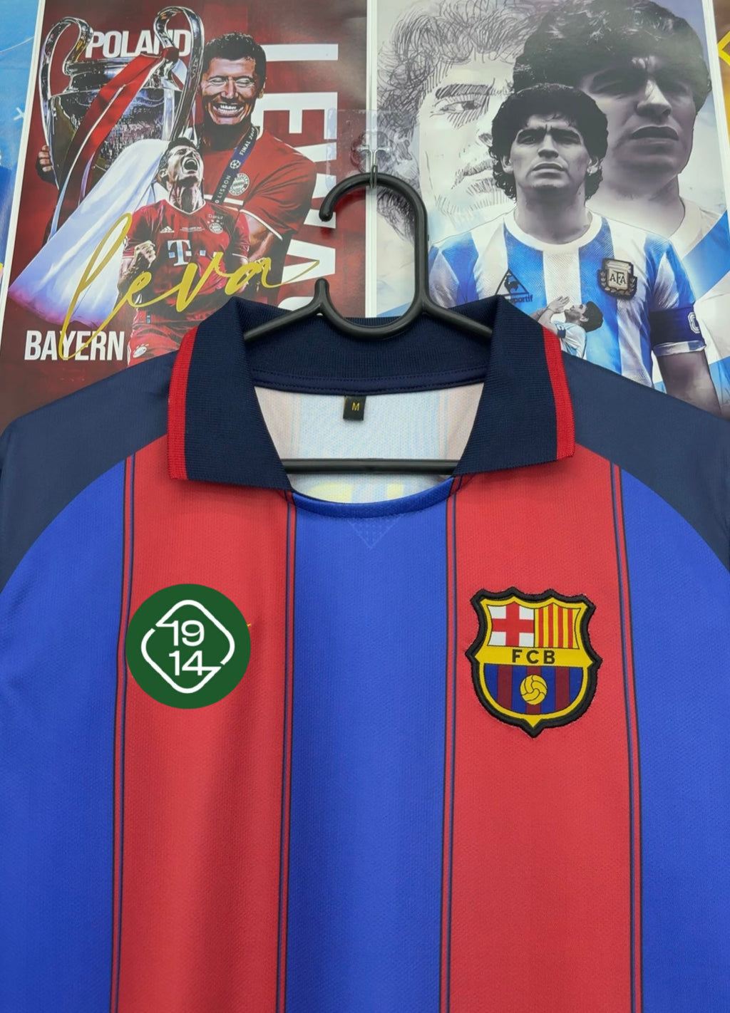 RONALDINHO BARCA 03-04 HOME KIT