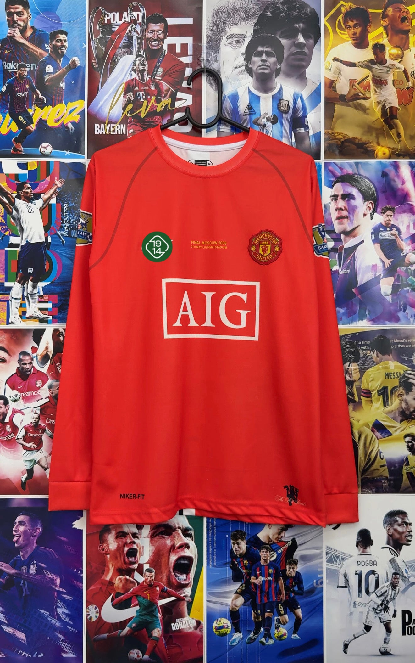 ROONEY MAN UNITED 07-08 HOME FULL SLEEVE KIT